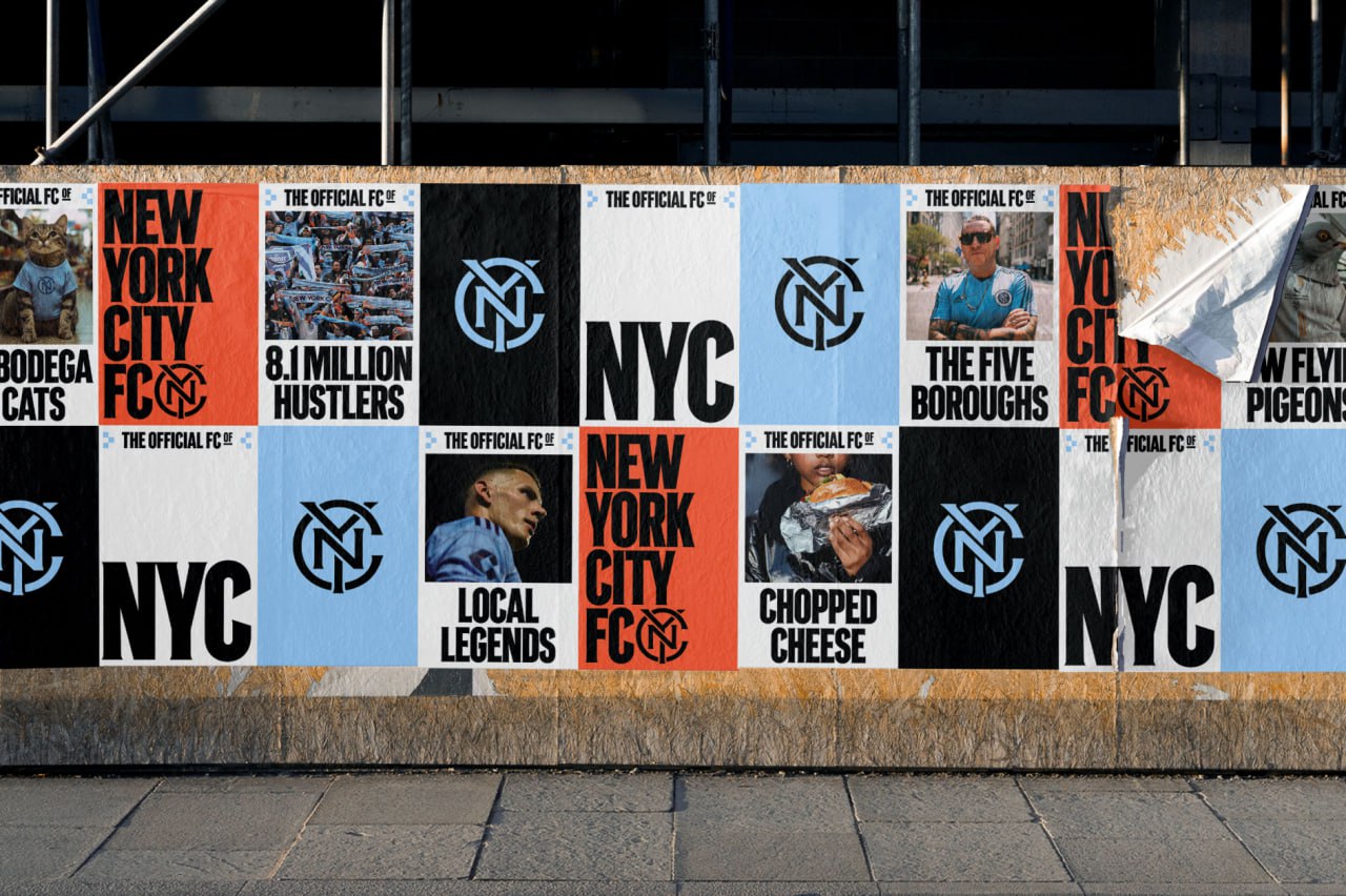New York City FC представил обновлённую айдентику, разработанную бруклинской студией Gretel
Cтудия разработала визуальную и вербальную идентичность, отражающую неустанную энергию и эклектичный дух гор... | Сетка — социальная сеть от hh.ru