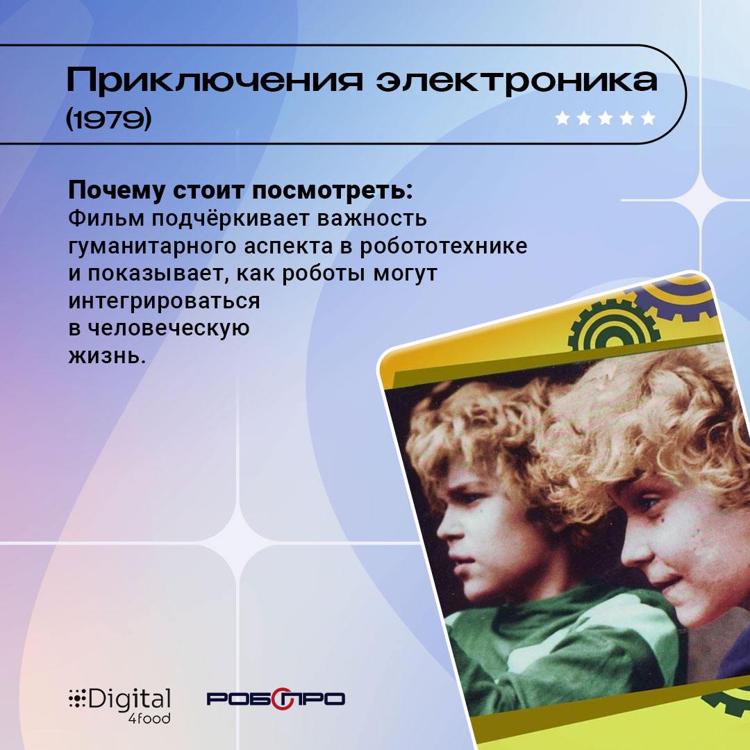🤖 9 фильмов о роботах, которые вы точно захотите пересмотреть
Если говорить о крутых роботах, то лучше с нашим партнером – компанией «Робопро» | Сетка — социальная сеть от hh.ru
