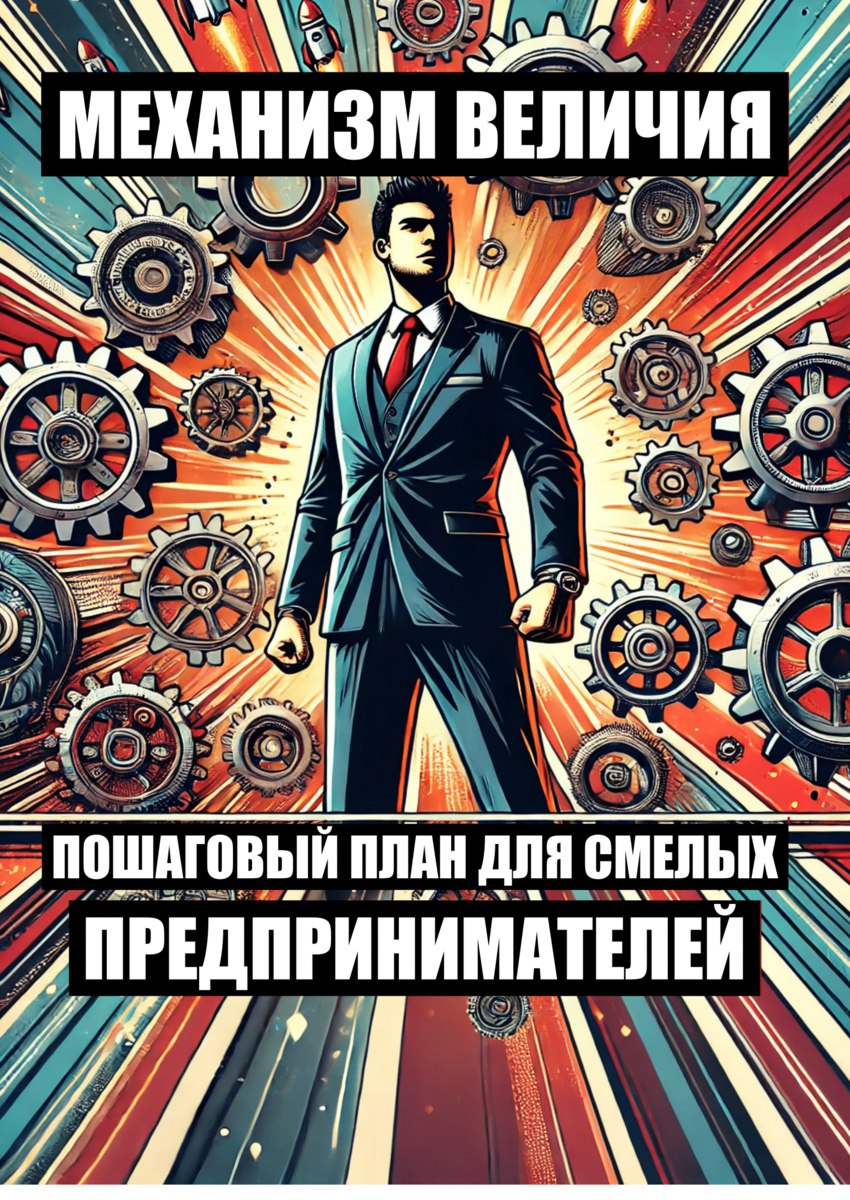 📘 «Механизм величия: пошаговый план для смелых предпринимателей» — это руководство, которое я создал для тех, кто готов вывести свой бизнес на вершину | Сетка — социальная сеть от hh.ru