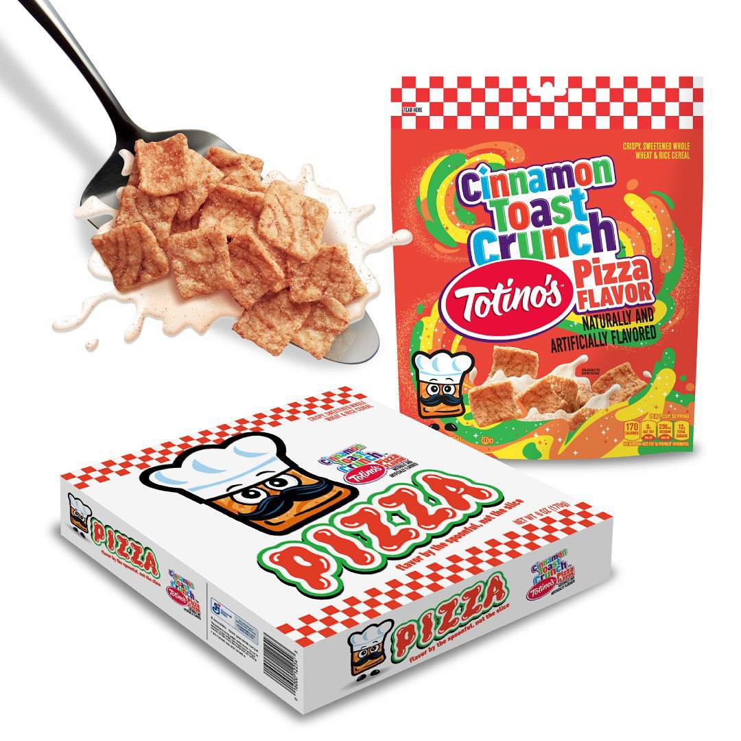 Лол, бренд Cinnamon Toast Crunch выпустит сухой завтрак со вкусом… ПИЦЦЫ. Причем купить спешл будет невозможно, 1000 счастливчиков получат его в розыгрыше с 28 января в легендарной коробке от пиццы | Сетка — социальная сеть от hh.ru