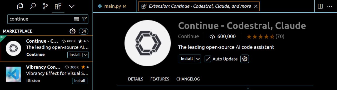 В продолжение о Cursor...
Continue.dev
Для тех, кто хочет остаться в VSCode и юзать copilot +- как в Cursor, только локально, бесплатно и без лимитов.
Написал гайд как начать - читаем | Сетка — социальная сеть от hh.ru
