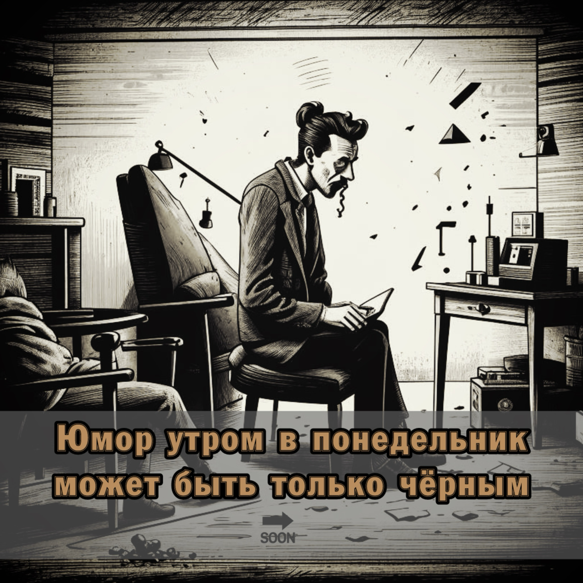 ⚠️Начнем неделю с юмора!
Однако, юмор утром в понедельник может быть только чёрным.
#НовостройкиБезГраницюмор #юмор #шуткапрориелтора | Сетка — социальная сеть от hh.ru