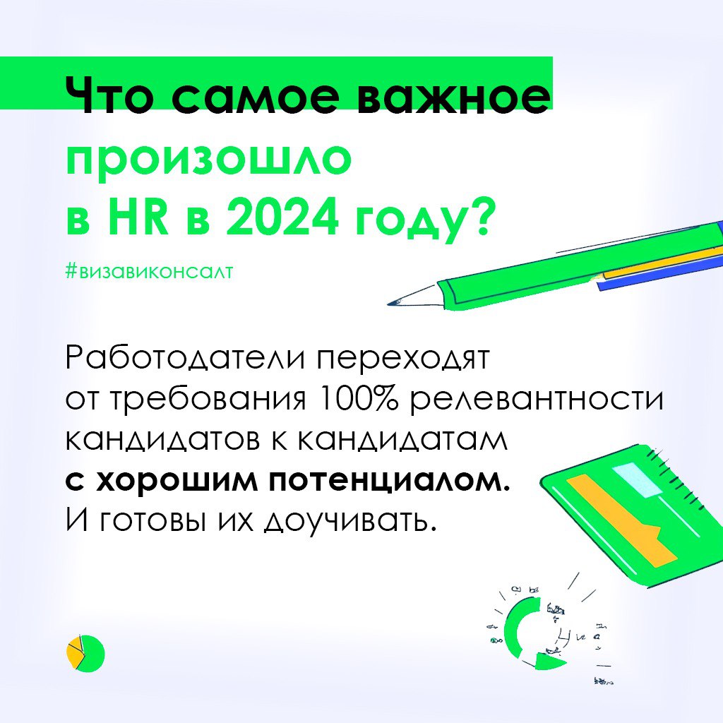 Подвели #итоги2024 года, поделились мнениями о сложившейся на рынке труда ситуации и рассказали о тенденциях, которые ждут сферу HR в 2025 году.
Самое главное — вынесли в карточки | Сетка — социальная сеть от hh.ru