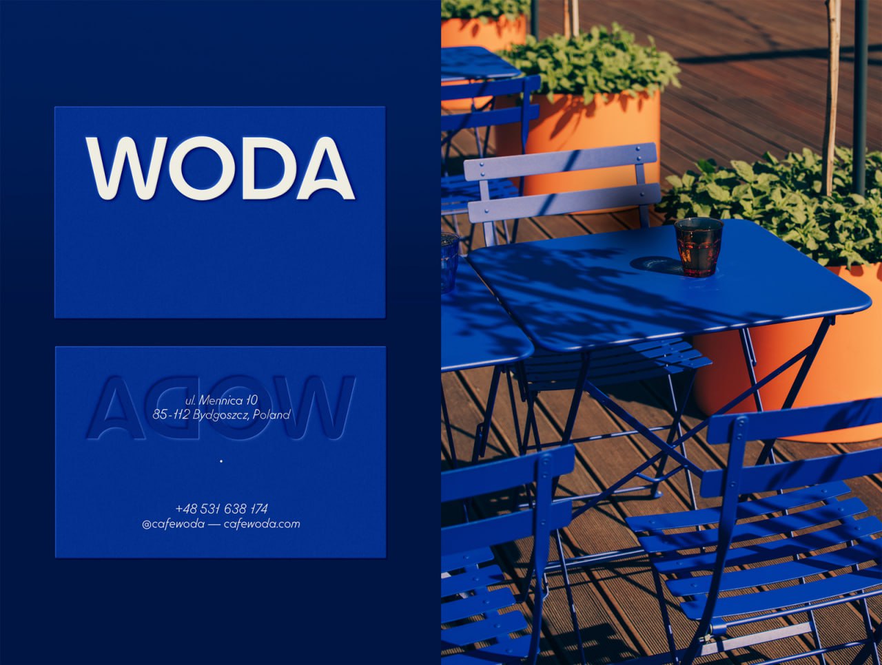 Айдентика Woda Cafe | Сетка — социальная сеть от hh.ru