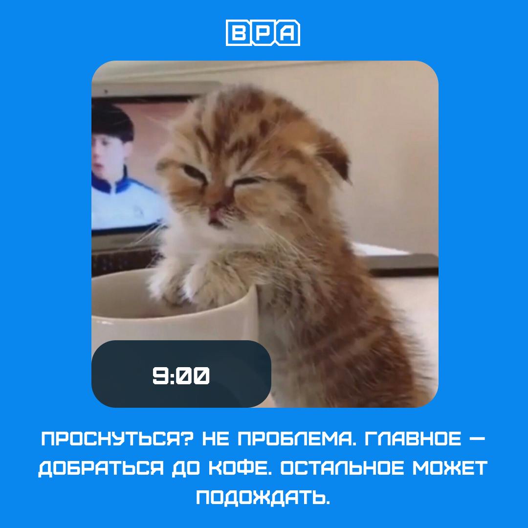 💡 Типичный день программиста
Кофе, код, баги, дедлайны — и немного хаоса для настроения. А как у вас проходят дни?
Сделали свою подборку 🤌 | Сетка — социальная сеть от hh.ru