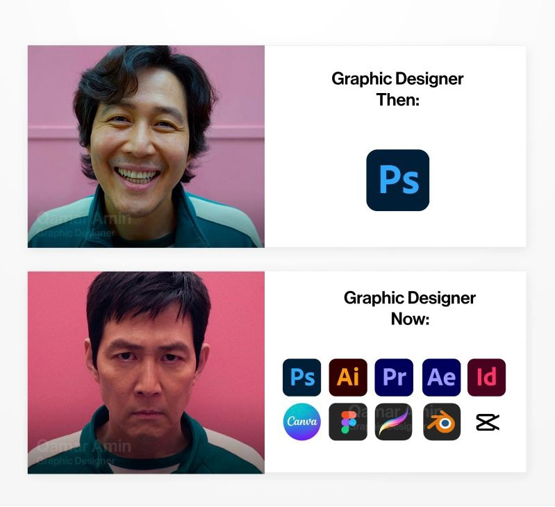 Canva и Figma заменяют Photoshop? 😱
Графический дизайн уже давно не только про Photoshop.
Теперь у дизайнеров куча крутых инструментов для творчества | Сетка — социальная сеть от hh.ru