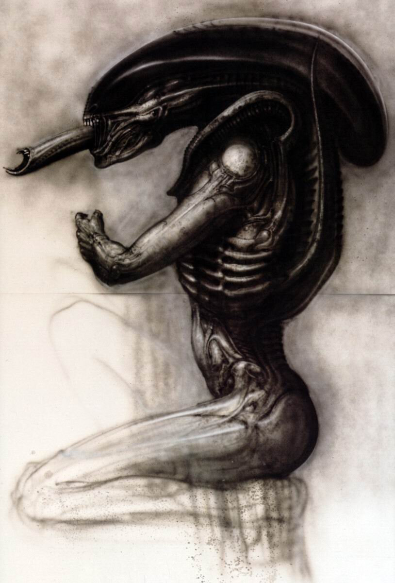 Биомеханика зла Ганса Рудольфа Гигера. | Сетка — социальная сеть от hh.ru