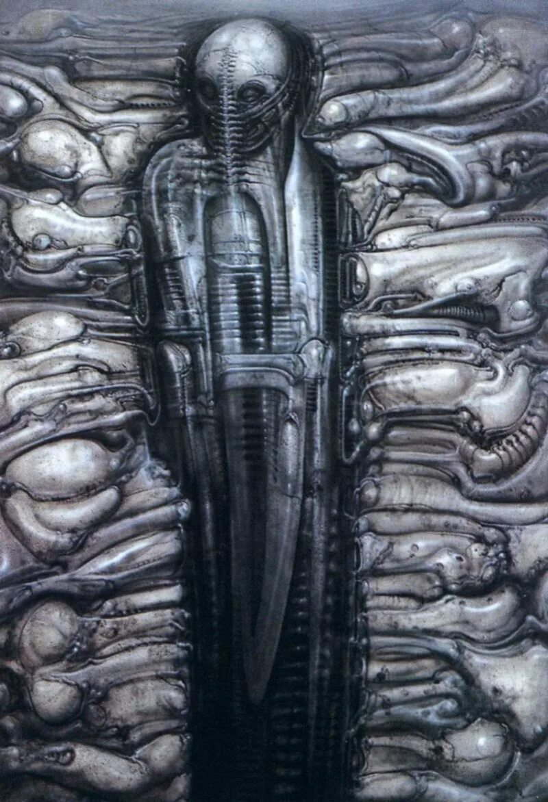 Биомеханика зла Ганса Рудольфа Гигера. | Сетка — социальная сеть от hh.ru