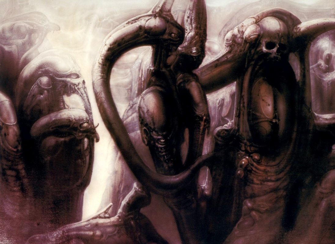 Биомеханика зла Ганса Рудольфа Гигера. | Сетка — социальная сеть от hh.ru