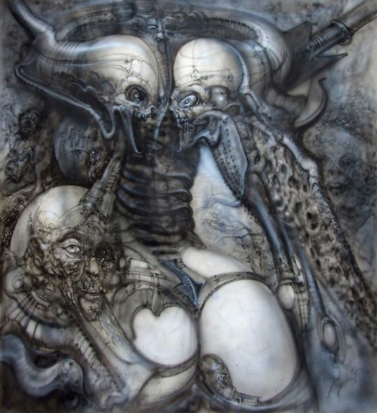 Биомеханика зла Ганса Рудольфа Гигера. | Сетка — социальная сеть от hh.ru