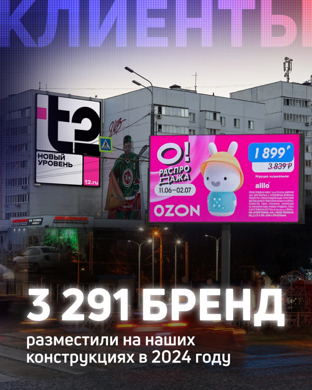Итоги 2024 года РИМа - второго оператора наружной рекламы в России | Сетка — социальная сеть от hh.ru