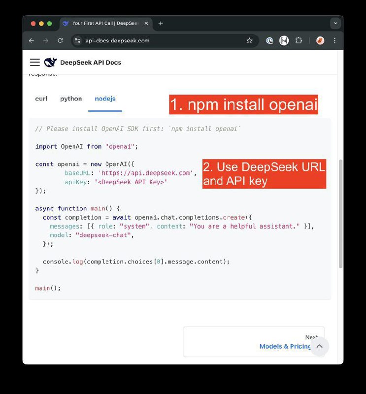 невозможно, но факт: библиотеки deepseek полностью совместимы с openai. да, можно просто выкинуть платный api от сам альтмана, воткнуть бесплатный китайский — и всё заработает даже лучше | Сетка — социальная сеть от hh.ru