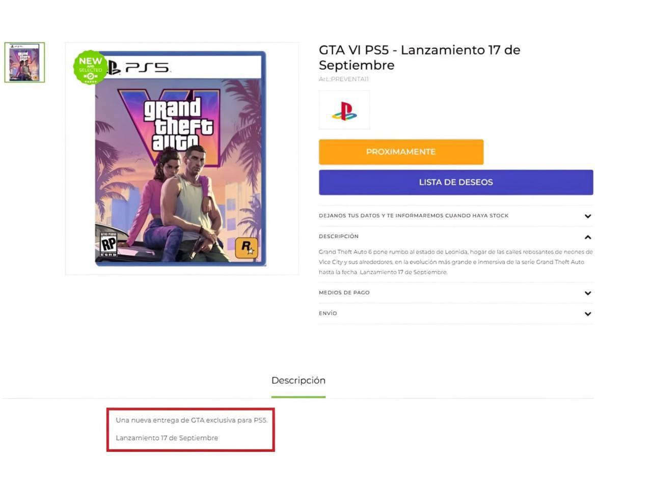 Слух: GTA 6 может выйти 17 сентября 2025 года.
Такую информацию разместил на своём сайте магазин XUruguay, который ранее уже не раз точно раскрывал даты релизов различных игр | Сетка — социальная сеть от hh.ru