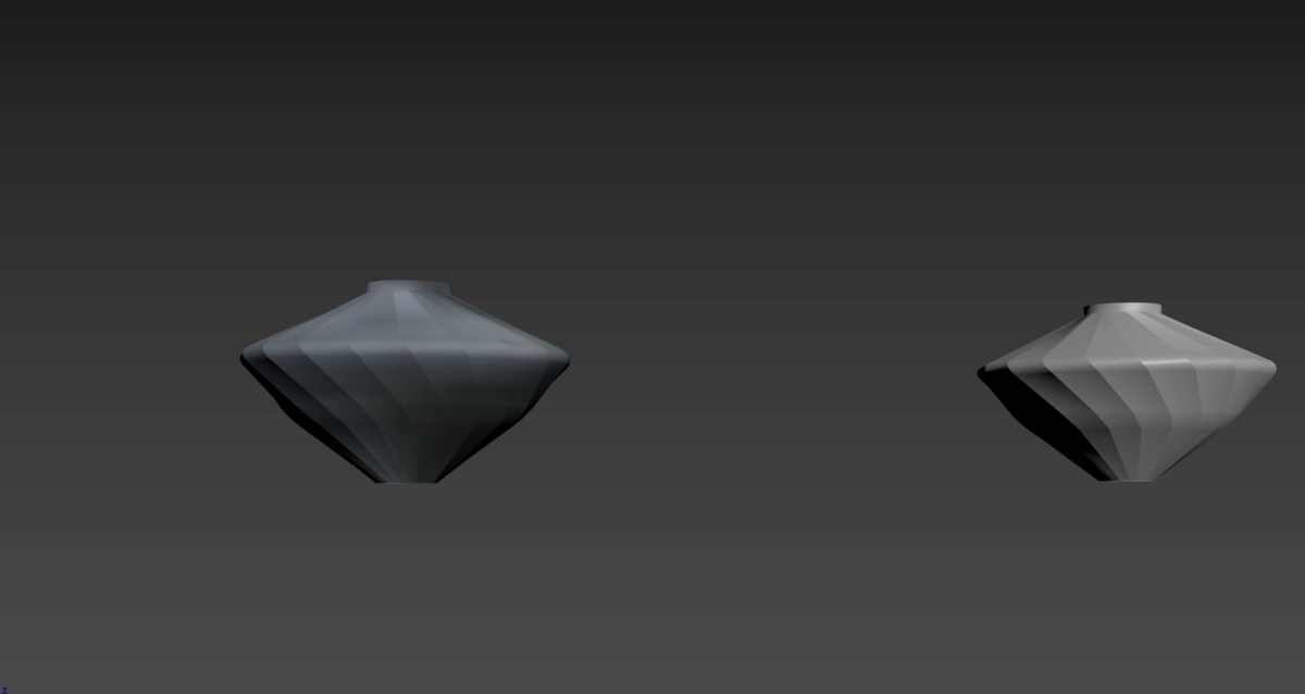 Второй день моего обучения в 3Ds Max.
На первом изображении я работал над сглаживанием (Smooth). Создал простые модели люстр, а затем применил Smooth к вертикальным полигонам, чередуя их через один | Сетка — социальная сеть от hh.ru