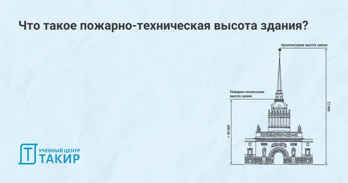 Что такое пожарно-техническая высота здания?
Продолжаем тему «базовых» понятий. Сегодня обсудим понятия пожарно-технической и архитектурной (строительной) высоты здания | Сетка — социальная сеть от hh.ru