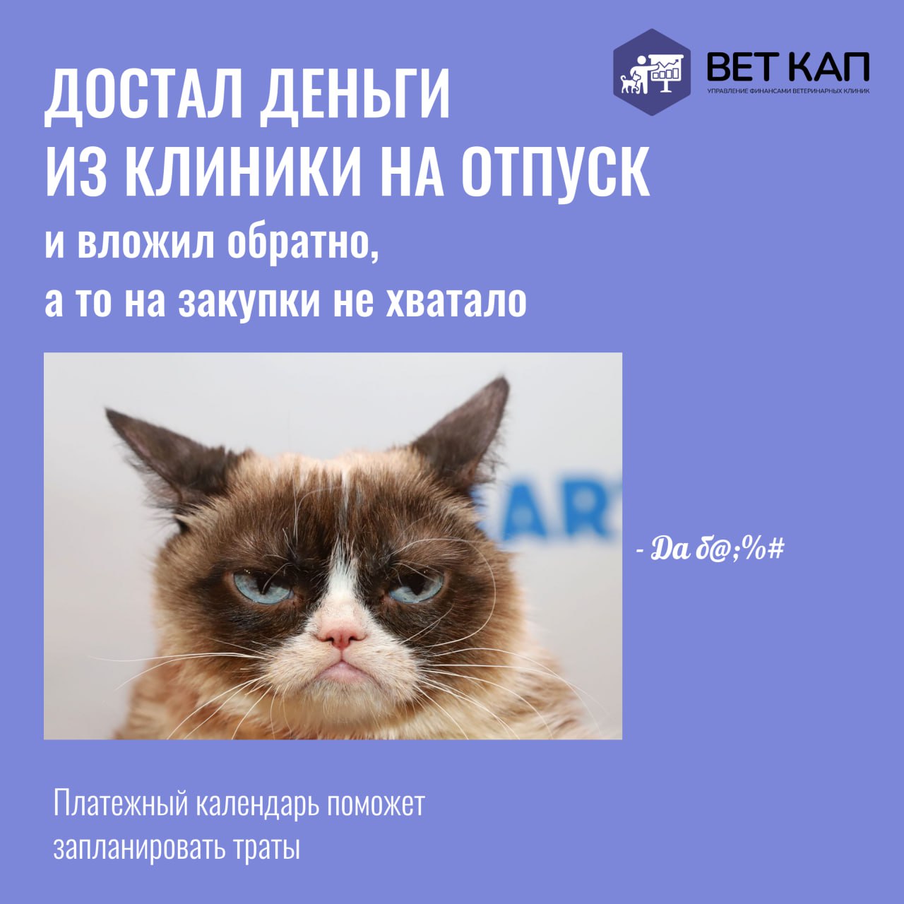 🐈‍⬛ Что случается с котиками собственниками без управленки.
Скачайте бесплатные шаблоны управленческих отчетов, чтобы внедрить финансовый учет и решить проблемы в вашей ветеринарной клинике уже завтра | Сетка — социальная сеть от hh.ru