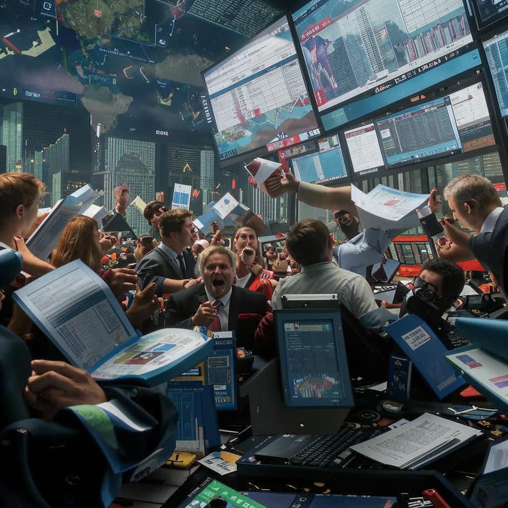 ГигаЧат явно начал рисовать лучше. Так он видит падение биржи. Тянет на трейлер!
#ии #гигачат #сбер | Сетка — социальная сеть от hh.ru