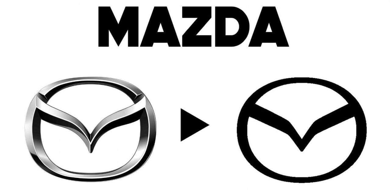 Ещё один автопроизводитель меняет лого. Mazda спустя почти 30 лет решила провести ребрендинг. Компания решила отказаться от 3D-эффекта в логотипе и переливающегося металлического цвета | Сетка — социальная сеть от hh.ru