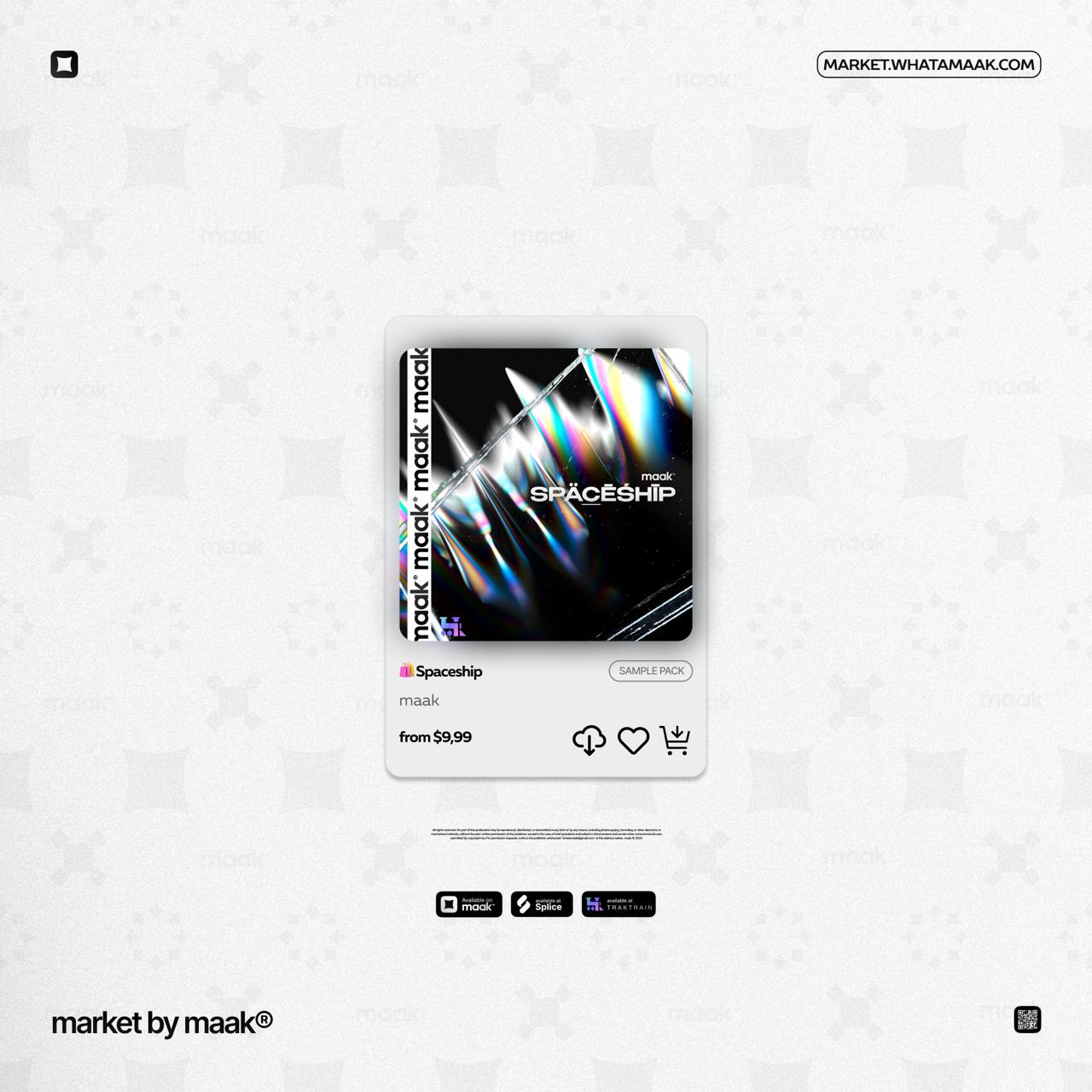 🛍 Новый цифровой товар ╳ «Spaceship» Sample Pack
Выведите свою музыку на новый уровень с «Spaceship» от maak® — новым сэмпл-паком, вдохновленным продюсерами жанров: Techno, Dance-pop, Eurodance, Minim... | Сетка — социальная сеть от hh.ru