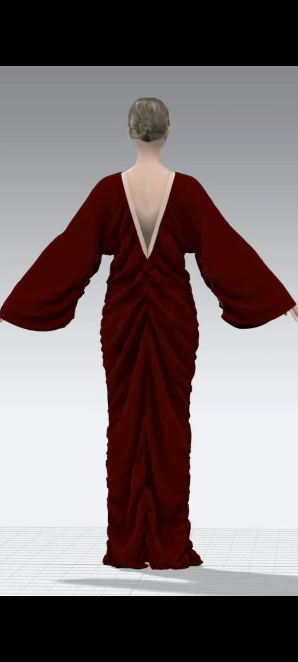 Было у меня вот такое интересное платье в работе, по факту ничего сложного - простые складки, но выглядит эффектно | Сетка — социальная сеть от hh.ru