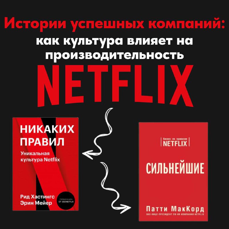 Истории успешных компаний 😎
Привет! Сегодня мы обсуждаем культуру Netflix. У них нет KPI, но есть крутые команды | Сетка — социальная сеть от hh.ru