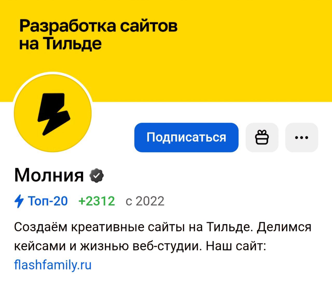 🎉 «Молния» попала в топ-20 лучших компаний на vc | Сетка — социальная сеть от hh.ru