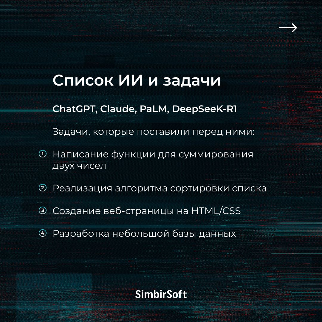 А может ли хайповый чат-бот DeepSeek ускорить IT-разработку с помощью кодогенерации ❓ Обычно с помощью этой методики можно «скармливать» ИИ обезличенные данные и получать код | Сетка — социальная сеть от hh.ru