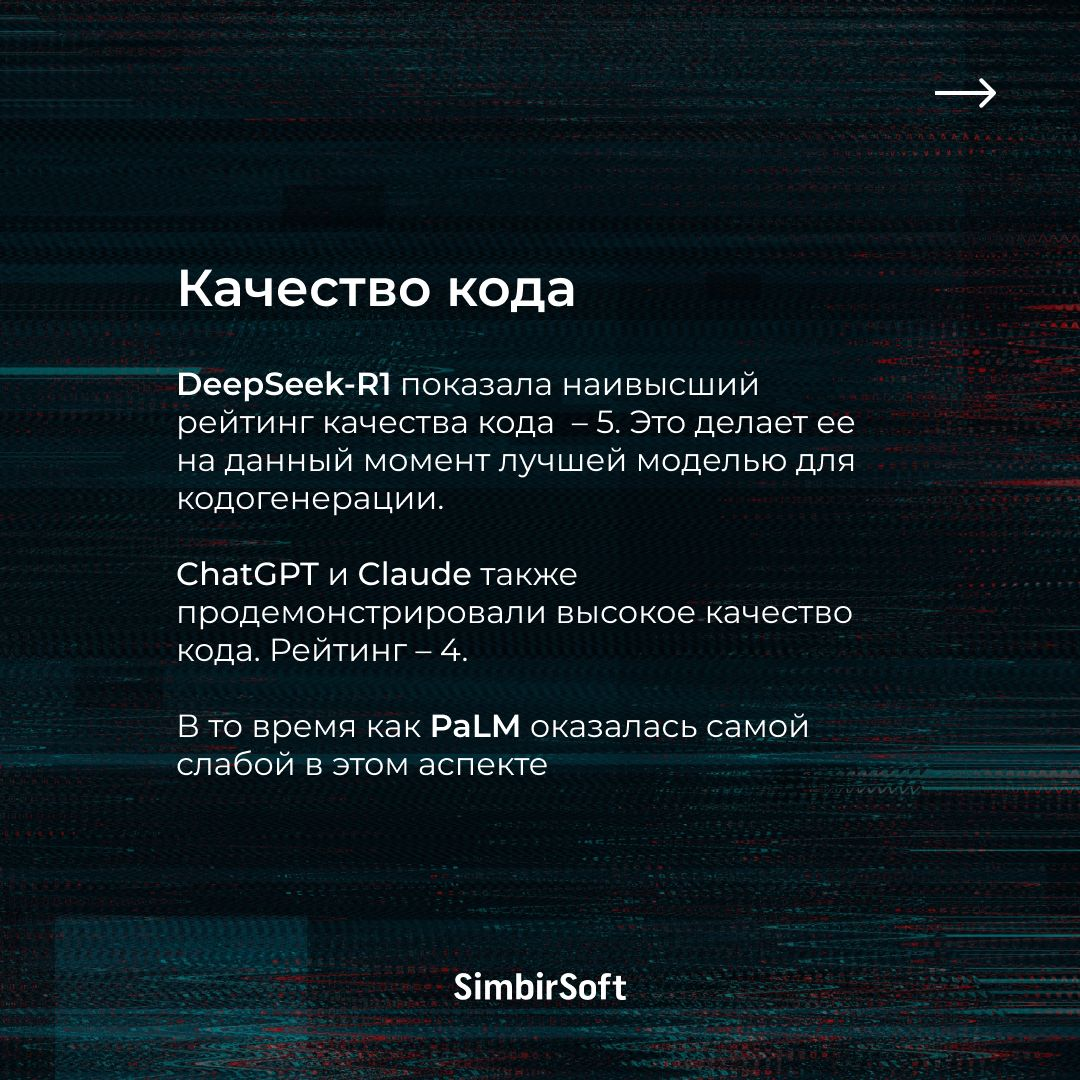 А может ли хайповый чат-бот DeepSeek ускорить IT-разработку с помощью кодогенерации ❓ Обычно с помощью этой методики можно «скармливать» ИИ обезличенные данные и получать код | Сетка — социальная сеть от hh.ru