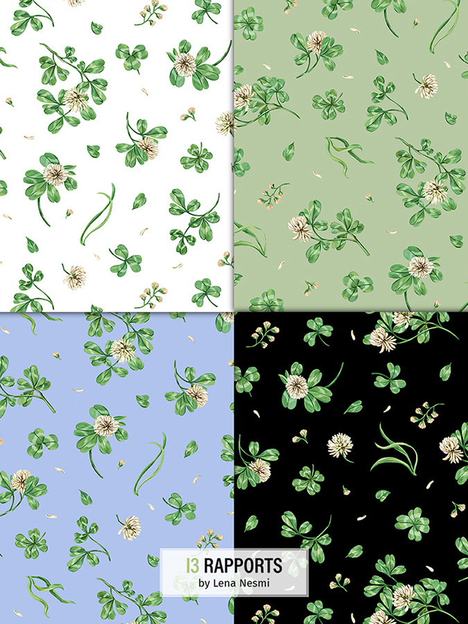 Клеверный луг 🍀
Как же все-таки по-разному воспринимается печать на матовой хлопковой ткани и атласном шелке, и как от этого меняется характер рисунка | Сетка — социальная сеть от hh.ru