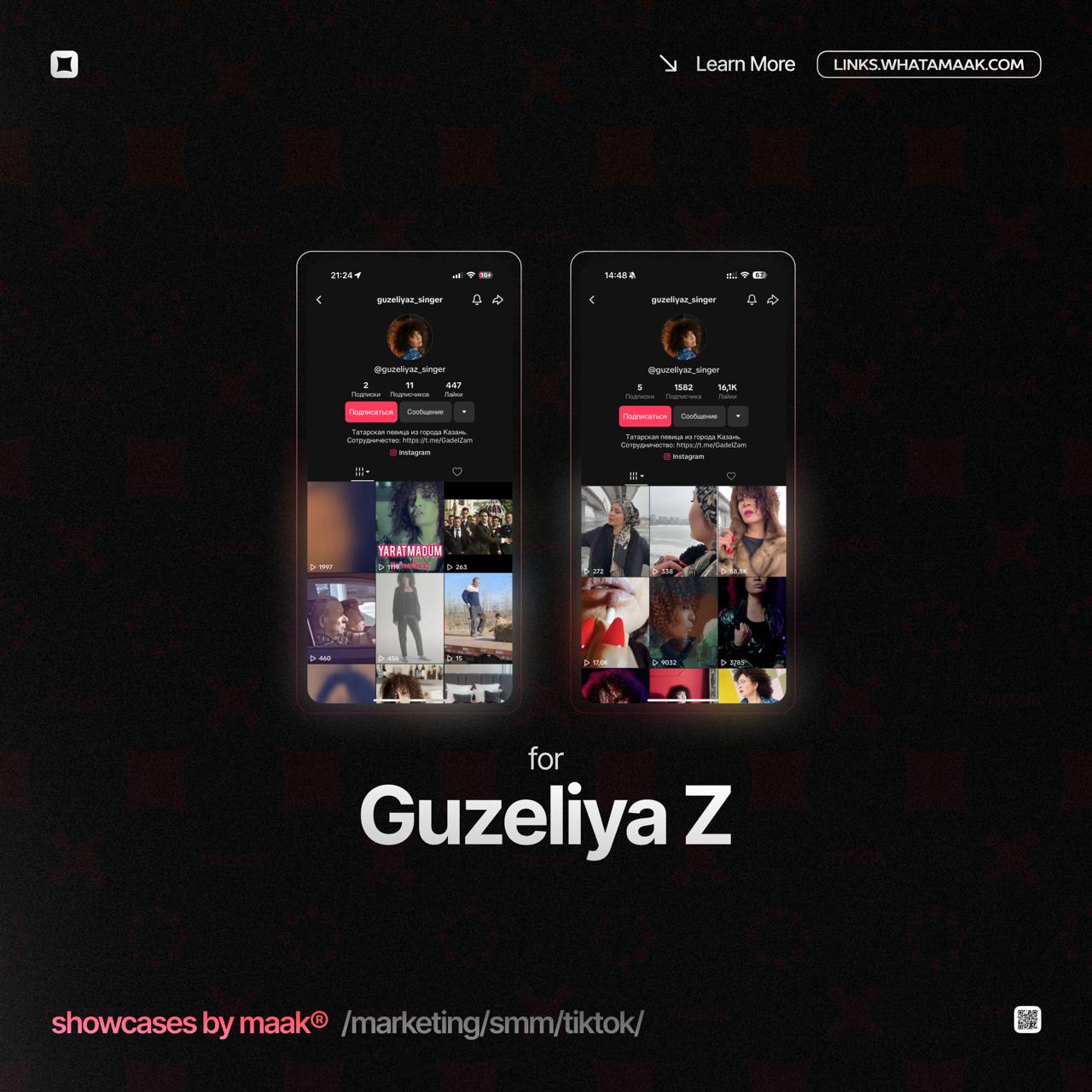 🎮 Новый кейс — Продвижение в TikTok для Guzeliya Z
💡 Что было сделано?
— Таргетированная реклама;
— Комплексное продвижение аккаунта с целью увеличения просмотров, лайков и подписчиков
🔥Заказать продв... | Сетка — социальная сеть от hh.ru