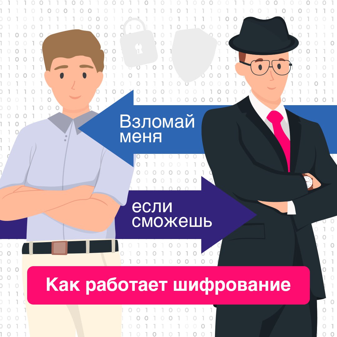 В современном мире конфиденциальность – наше все ⚡️
И шифрование сегодня играет ключевую роль в защите информации от несанкционированного доступа | Сетка — социальная сеть от hh.ru
