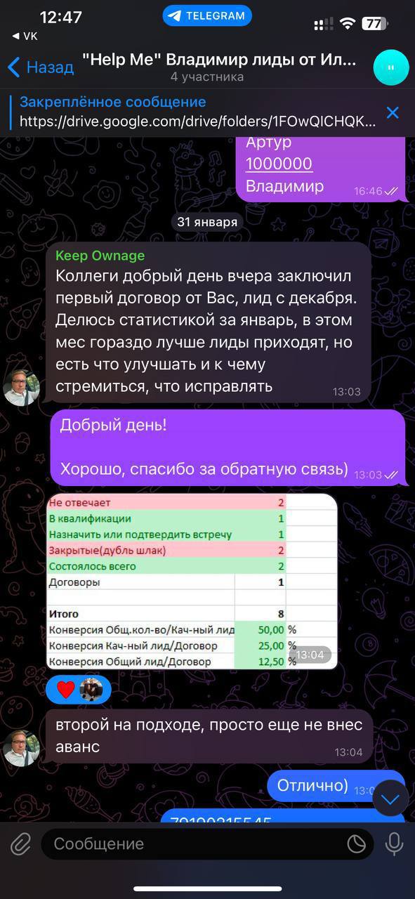 🔥НИЧЕГО НЕ МОЖЕТ БЫТЬ ПРИЯТНЕЕ, ЧЕМ… 🔥
верно! Обратная связь от заказчиков❤️
Каждый раз, читая отзывы о нашей работе, меня охватывает гордость за то, что мы не стоим на месте и растем🔝
С каждым новым ... | Сетка — социальная сеть от hh.ru