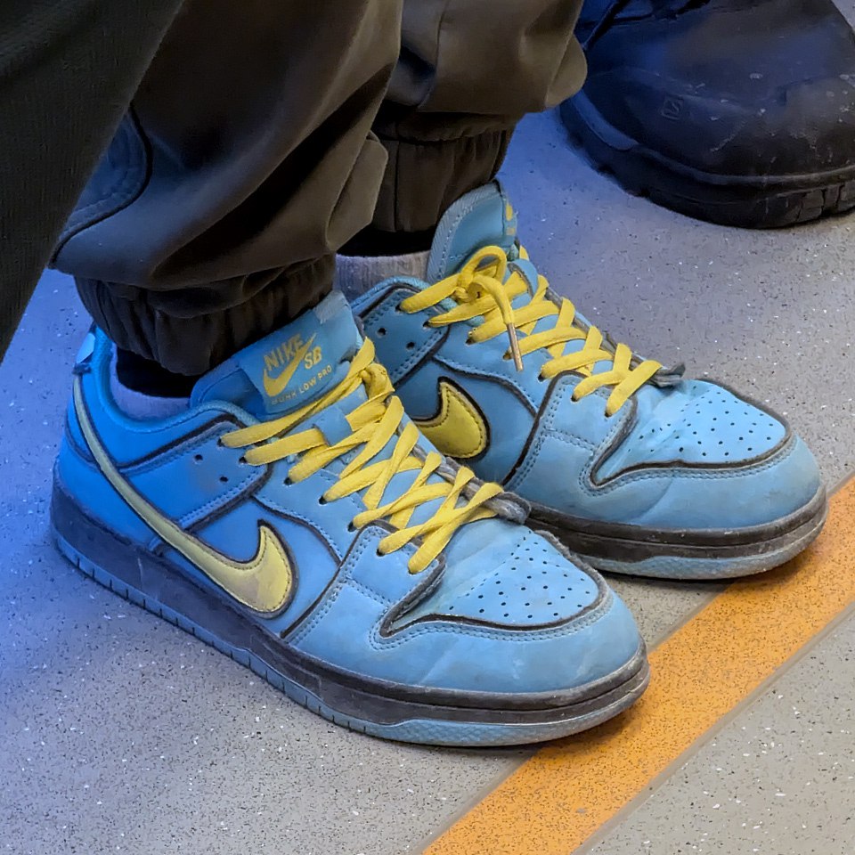 А вот и ответ на вчерашний вопрос 😂
Nike SB Dunk Low The Powerpuff Girls Bubbles — В мире, где каждый шаг может стать началом новой истории, появились кроссовки Nike SB Dunk Low, вдохновленные Баблз и... | Сетка — социальная сеть от hh.ru