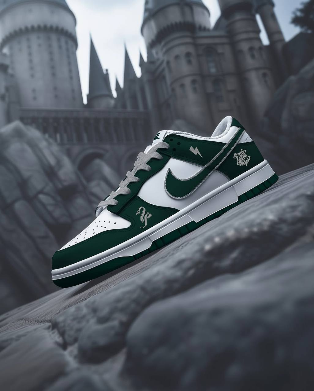 Ваау, мастер из Франции кастомит кроссовки Nike Dunk Low и Nike Air Force 1 в стиль факультетов Хогвартса: Гриффиндор, Слизерин, Пуффендуй, Когтевран | Сетка — социальная сеть от hh.ru