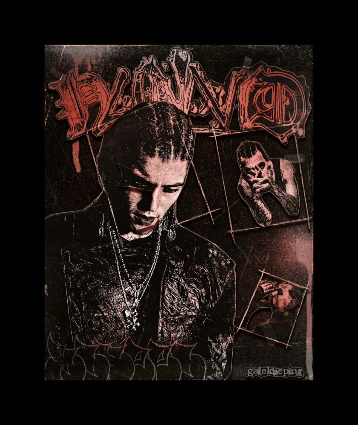 💻 HUNNID: GATEKEEPING (poster art) 🏴 Арт посвященный выходу альбома под названием HUNNID: GATEKEEPING от xxxmanera Больше эксклюзивов 👉🏻https://t.me/dankedesign За заказами и тп »https://t | Сетка — социальная сеть от hh.ru