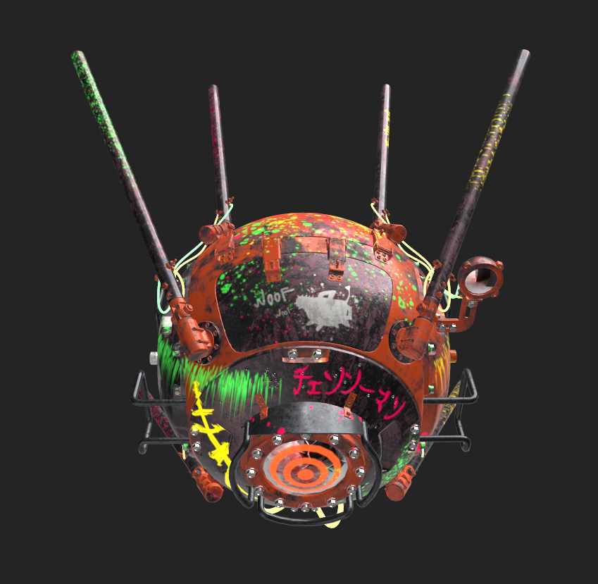 Сделала домашку для моей онлайн 3d школы. Учили текстурировать в Substance Painter | Сетка — социальная сеть от hh.ru