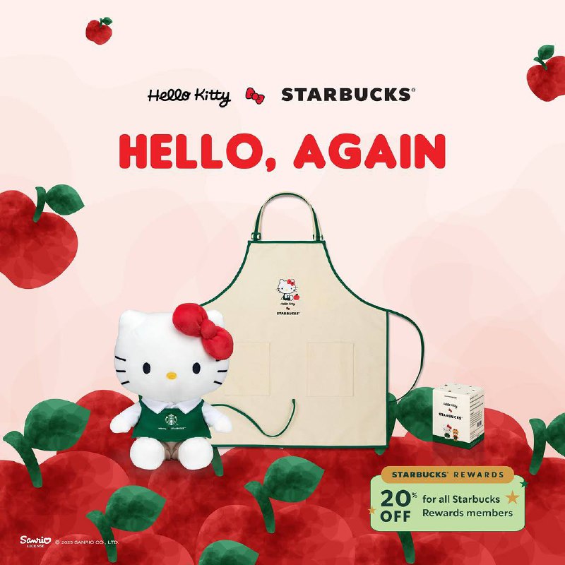 Милота, малайзийский Starbucks выкатил новую лимитку с Hello Kitty к 50-летию бренда.
Цель: обставить всю кухню ЭТИМ 🥹
🍕 ЗЛП | Сетка — социальная сеть от hh.ru