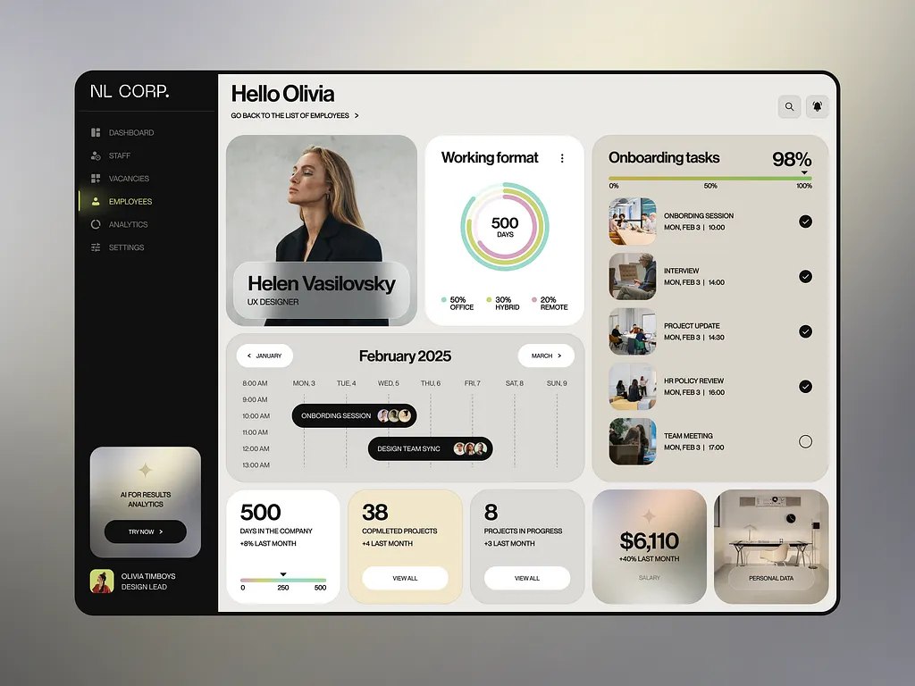 👀 Порция вдохновения для вас
👀 Автор: Victoria Grinevich
#вдохновение #ui #web #подборка #дизайн #mobile #figma | Сетка — социальная сеть от hh.ru