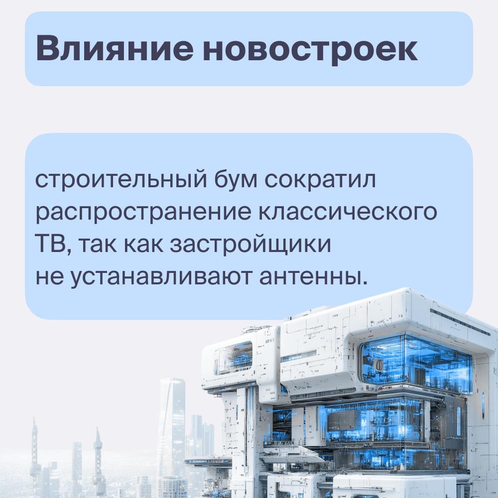 ⚡️ 81% интернет-зрителей предпочитают эфирному ТВ онлайн-телевидение
⬆️ 81% российской аудитории интернет-телевидения смотрит ТВ-контент только в онлайн-формате: через смарт-ТВ, мобильные приложения, ... | Сетка — социальная сеть от hh.ru