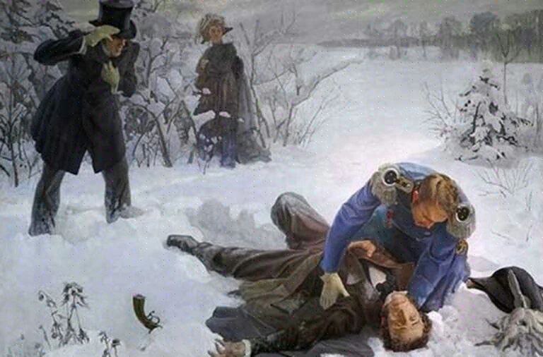 Вернуться бы на миг в давно ушедший век.
Переписать историю России...
Остановить ход времени не в силах,
Чтоб кровь не пролилась на Чёрной речке в снег.
Лишь вызов на дуэль решал серьёзный спор | Сетка — социальная сеть от hh.ru