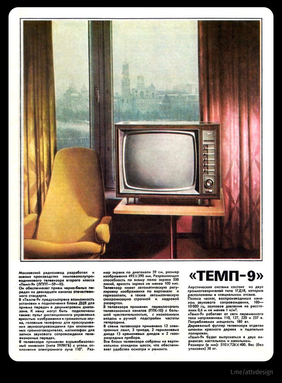 📺 #РетроСубботник
Телевизоры ТЕМП разных поколений | Сетка — социальная сеть от hh.ru