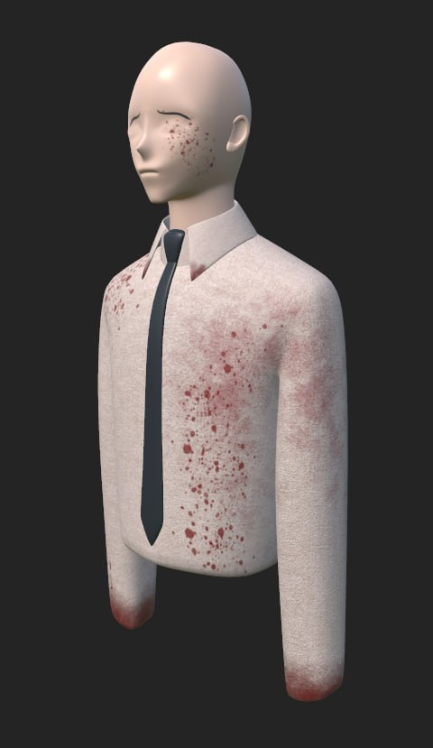 Я сделала модель персонажа для моего проекта в vfx (3d) школе. Потом из головы этого челика должен выходить автомат;Р
Результат уже можно увидеть в моем тг канале https://t | Сетка — социальная сеть от hh.ru