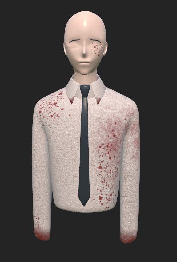 Я сделала модель персонажа для моего проекта в vfx (3d) школе. Потом из головы этого челика должен выходить автомат;Р
Результат уже можно увидеть в моем тг канале https://t | Сетка — социальная сеть от hh.ru