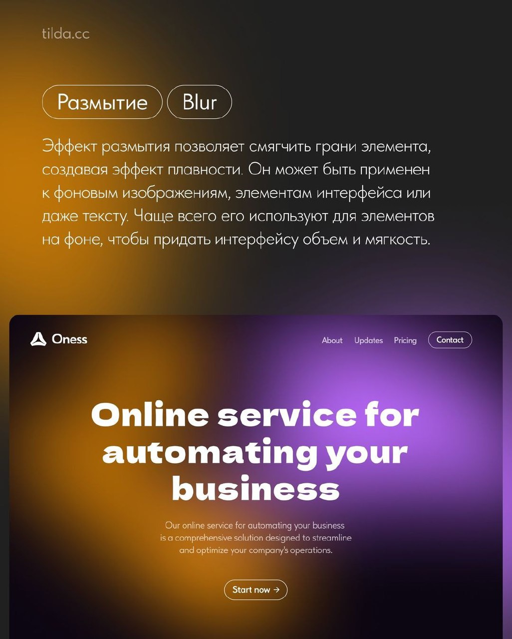 Визуальные фильтры в Zero Block
Источник #Тильда
Design Box | Сетка — социальная сеть от hh.ru