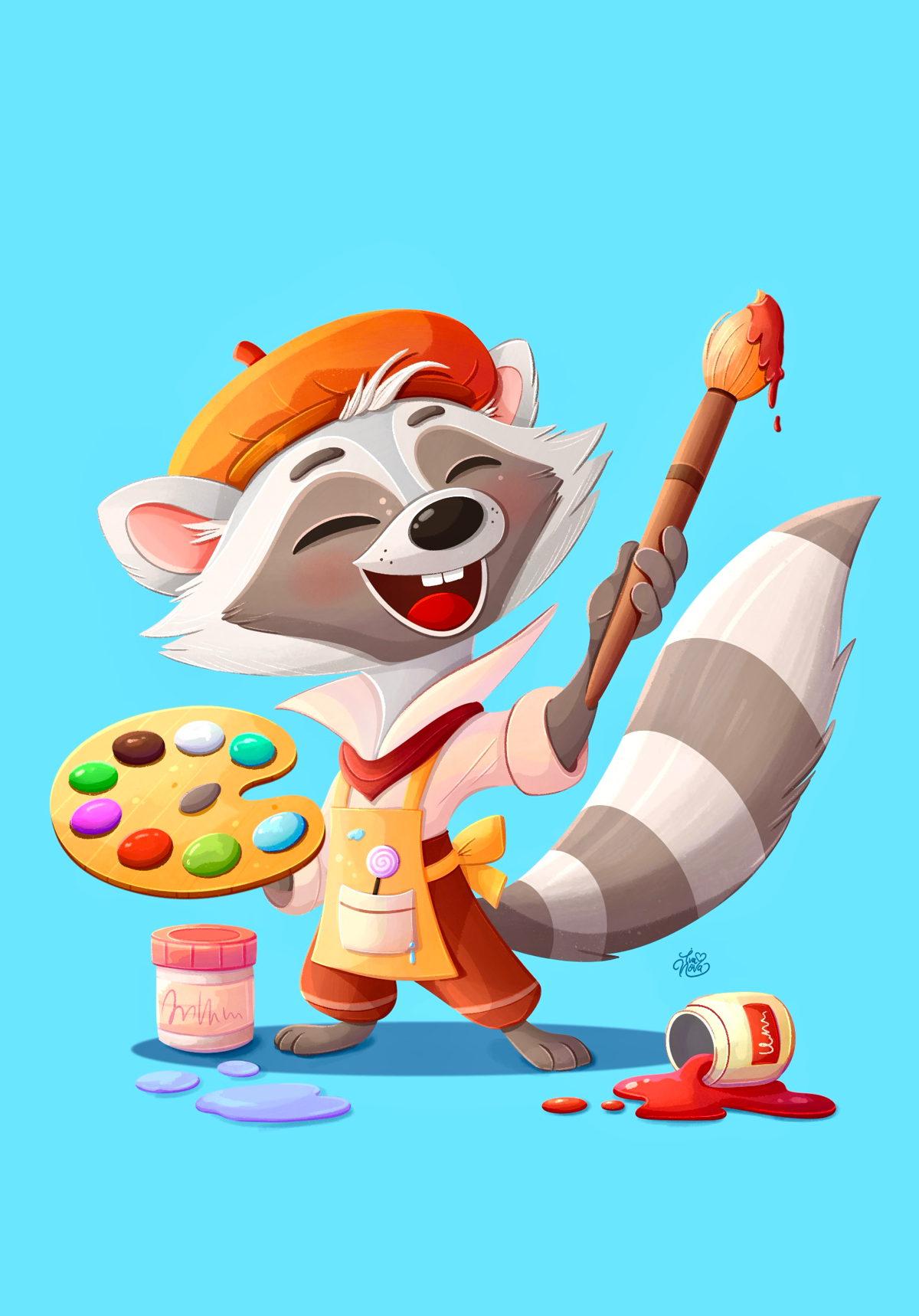Художник озорник 🦝 | Сетка — социальная сеть от hh.ru