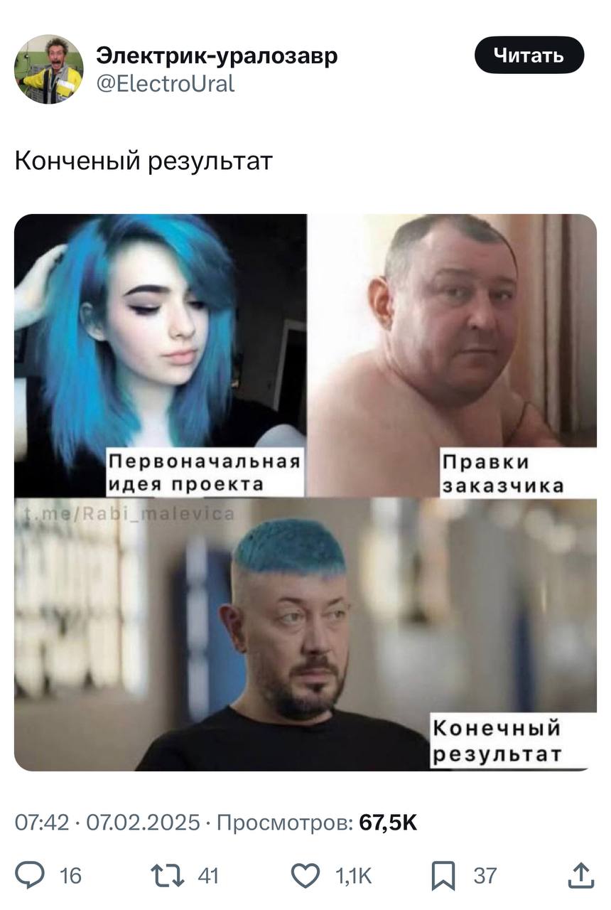 Стандартная переписка с заказчиком
📊 KPI по мемам | Сетка — социальная сеть от hh.ru