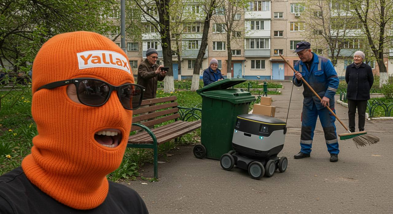 ДОРОГИЕ КОРОБКИ С КОЛЁСИКАМИ
Короче, зацените. Пришла мне тут светлая идея протестировать одного из этих модных роботов-курьеров от Яндекса, пока был в столице | Сетка — социальная сеть от hh.ru