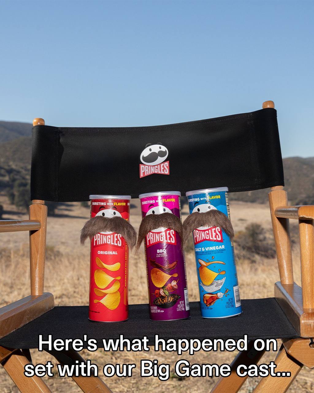 #Артем С усами.
Бренд чипсов Pringles запустил рекламу к Супербоулу. И в центре креатива не сам продукт, а усы – самый узнаваемый символ Pringles | Сетка — социальная сеть от hh.ru