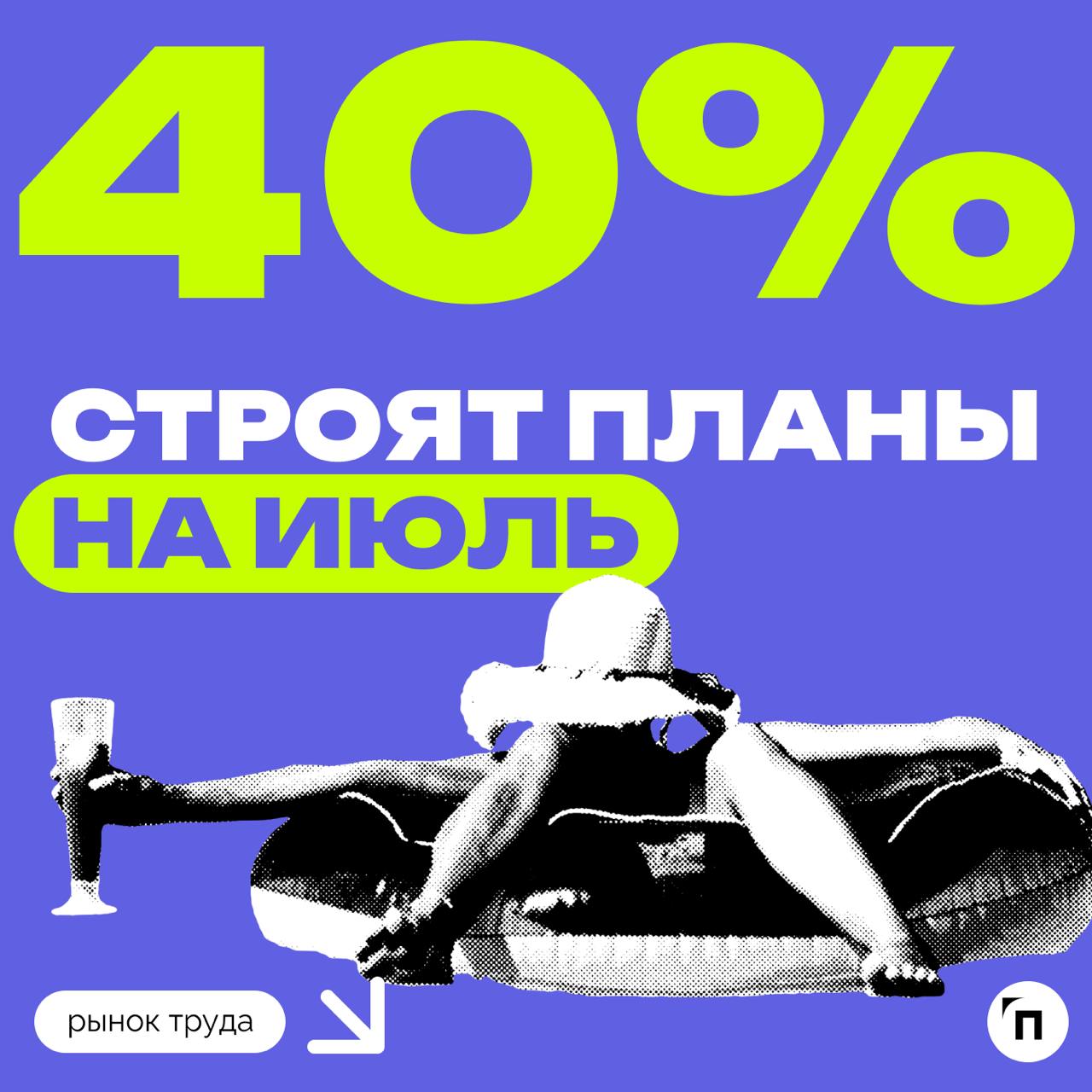 📊 Нет места лучше дома: россияне озвучили свои планы на отпуск в 2025-м
Работа.ру и СберАвто провели исследование и узнали планы россиян на отпуск в 2025 году | Сетка — социальная сеть от hh.ru