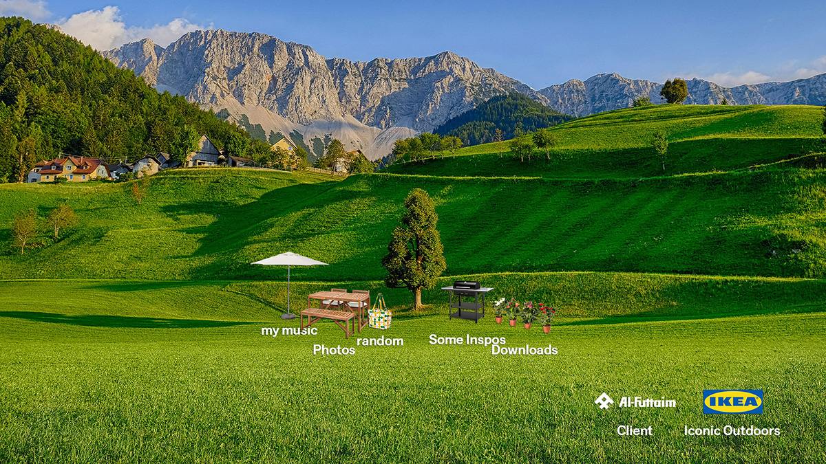 IKEA в ОАЭ запустила забавную рекламную кампанию «Iconic Outdoors». Суть её в том, что пользователи могут персонализировать рабочие столы на компьютере с помощью мебели IKEA | Сетка — социальная сеть от hh.ru
